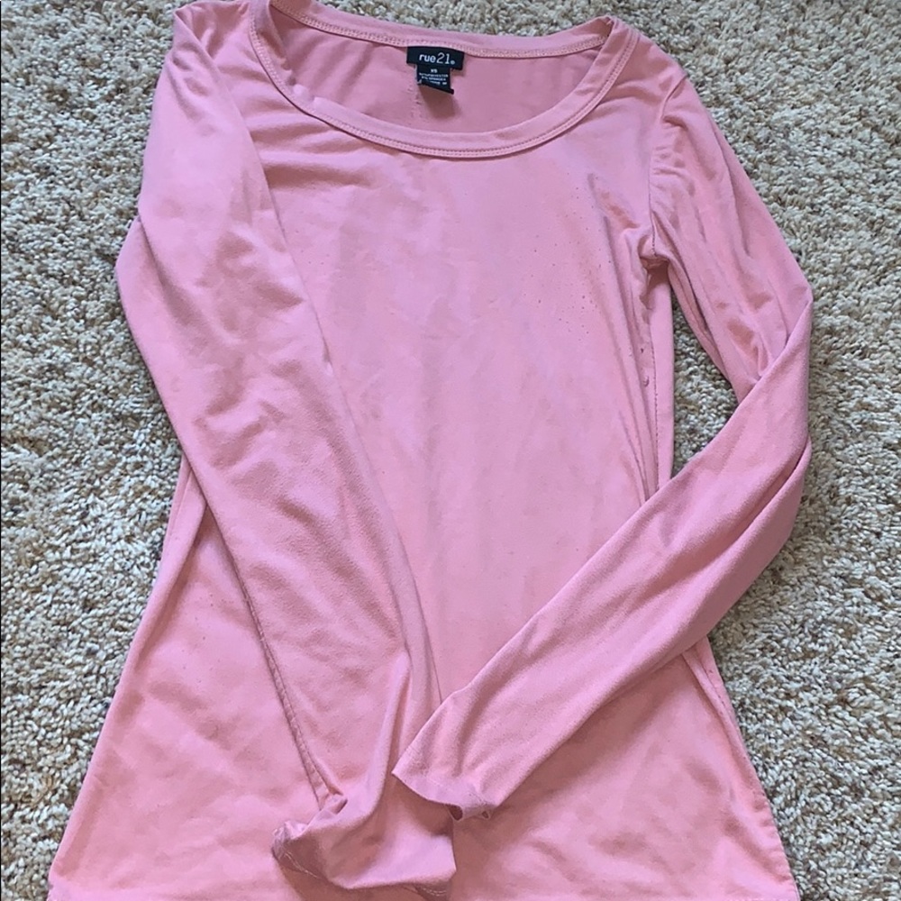 Dusty pink long sleeve